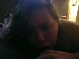 Young bbw sucking yours truly..